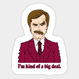 ANCHORMAN FAN ART Sticker